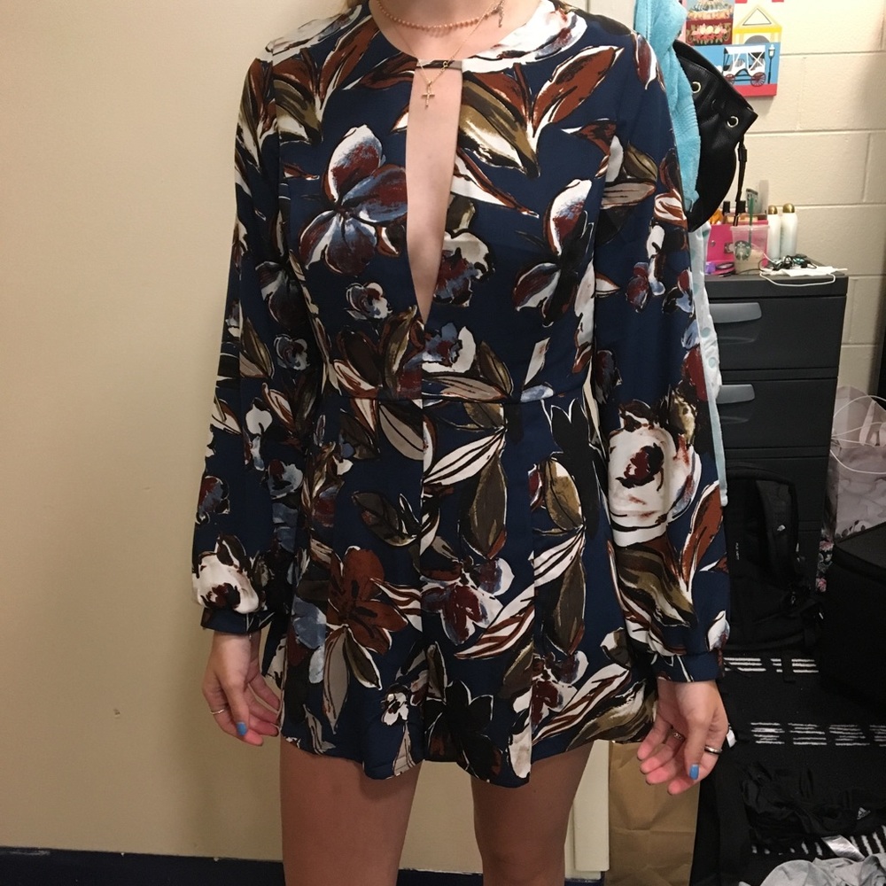 Floral romper
